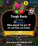 Tough Beets' statistics before update 1.6.27