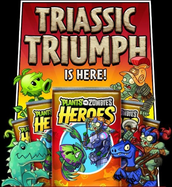 Plants vs. Zombies Heroes January Update: Triassic Triumph Cards, Abilities  And More