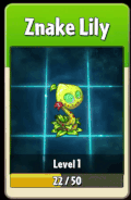 Znake Lily's animation when its ready to level up (animated)