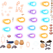 Sprites and assets (note the new projectile and unused shoes costume)