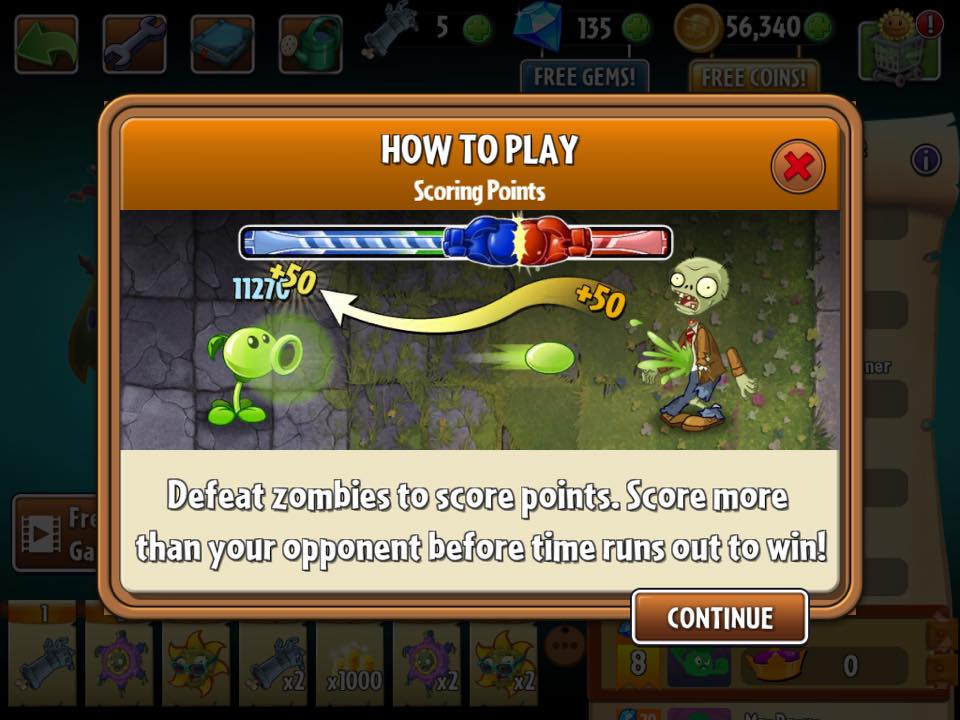 Arena, Plants vs. Zombies Wiki