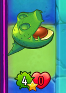 Guacodile destroyed without being able to activate its ability due to there being no zombies on its lane