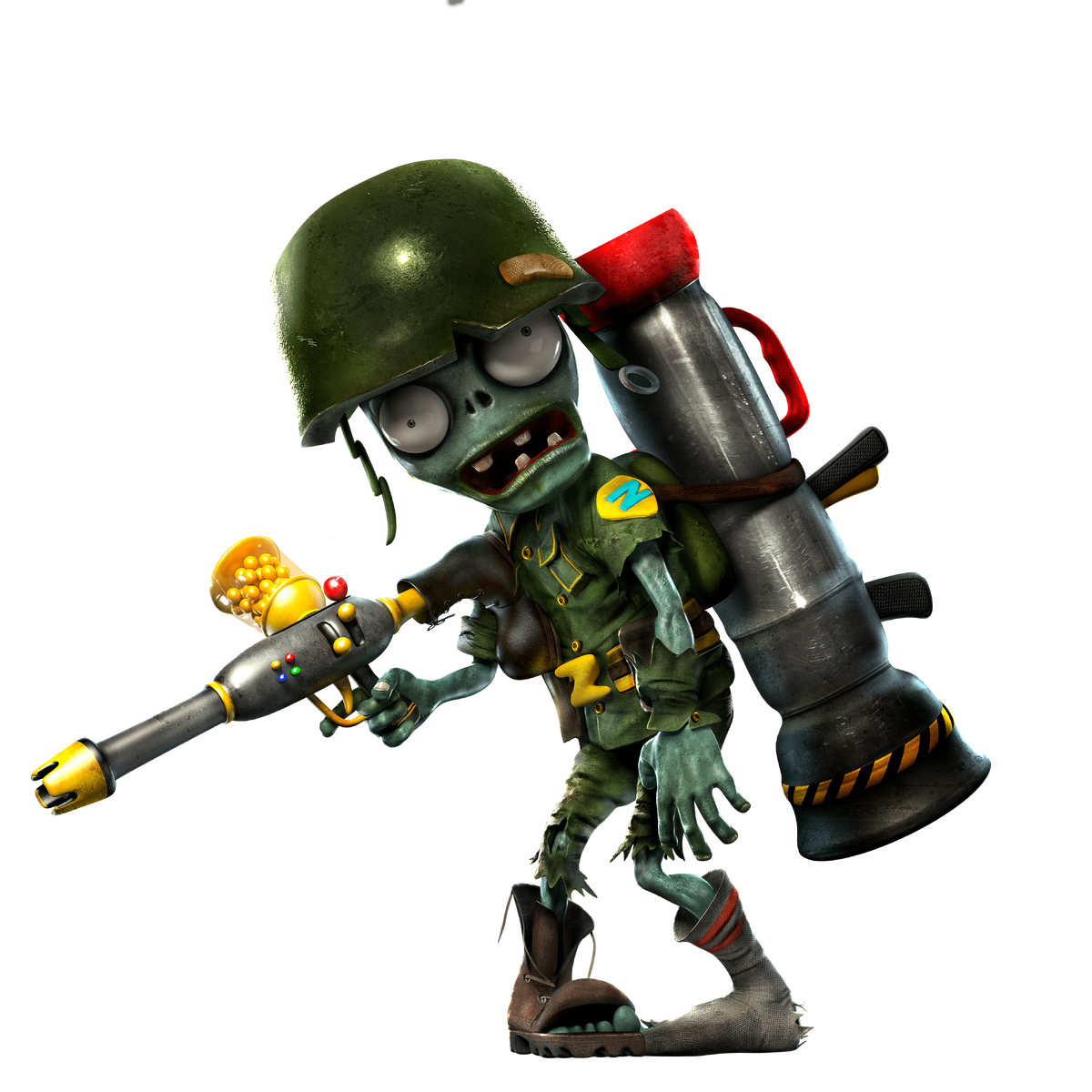 Soldier Zombie, Plants Vs Zombies: EDU Wiki