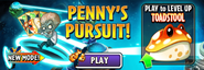 Toadstool in an advertisement for Penny's Pursuit