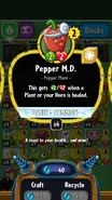 Pepper M.D.'s statistics before update 1.14.13