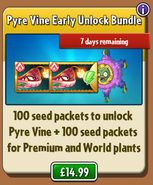 Bundle in the store to unlock Pyre Vine