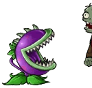 chomper eating zombie