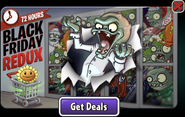 Dr. Zomboss in an advertisement for Black Friday Redux