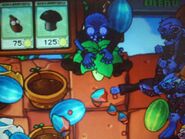 Bungee Zombie can steal an Umbrella Leaf if the player plants an Umbrella Leaf after he descends from sky