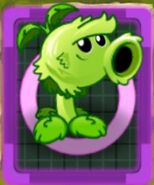 A Primal Peashooter on a Power Tile