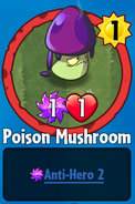 Receiving Poison Mushroom from a Premium Pack