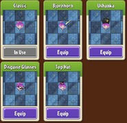 Tile Turnip's costumes in the Almanac section (10.5.2)