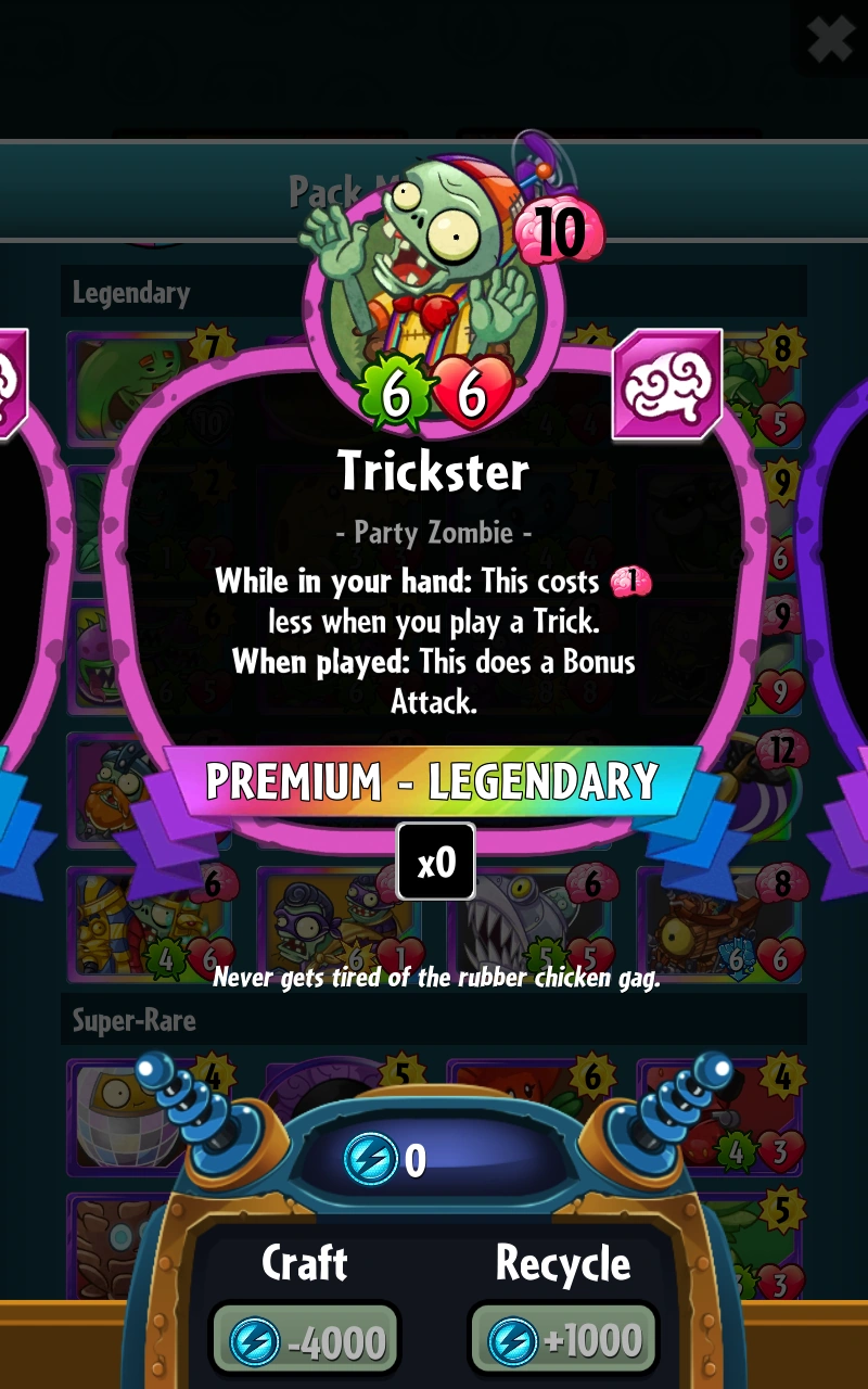 Trickster パシャッツ まとめ Trickster/Gallery | Plants vs. Zombies Wiki | Fandom