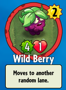 The player receiving Wild Berry from a Premium Pack