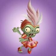 A dancing Conga Dancer