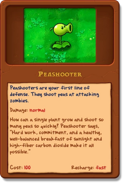 Plants Vs. Zombies PEASHOOTER SVG 