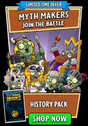 Valkyrie in an advertisement for the History Pack