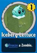 The player receiving Iceberg Lettuce from a Premium Pack