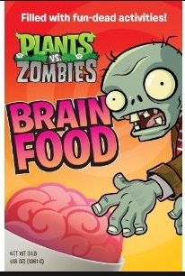 Plants vs. Zombies with flag art, Plants Vs. Zombies: Brain Food