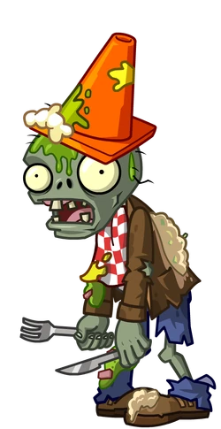 Conehead Zombie/Gallery | Plants Vs. Zombies Wiki | Fandom