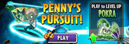 Pokra in another advertisement for Penny's Pursuit (Main Menu)
