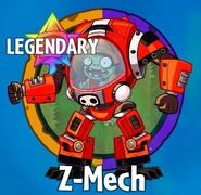 The player receiving Z-Mech from a Premium Pack