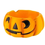 Pumpkin plastic figure