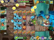 Level 597: Imp Pirate Zombies were flying backwards