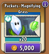 Magnifying Grass's seeds in the store (9.2.2)