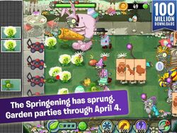 Plants vs. Zombies - #PvZ2 The Springening is ending. Thank you for helping  make it one of our best events!