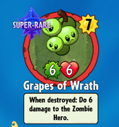 The player receiving Grapes of Wrath from a Premium Pack