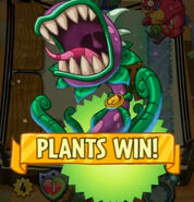 Chompzilla's victory pose