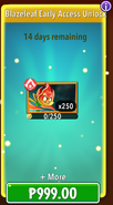 Blaze Leaf's Early Access Bundle in the store