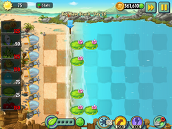 Big Wave Beach - Day 28, Plants vs. Zombies Wiki