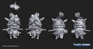 Concept model sculpture of the Impending Doom and Crazy Colossus skin