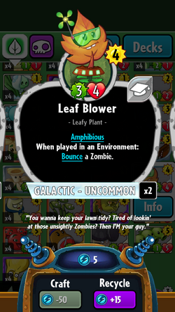 wiki: Blower is banned in this endless zone also wiki: Use blower to blow  imp away. : r/PlantsVSZombies