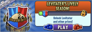 Levitater in an advertisement for Levitater's Lively Season in Arena
