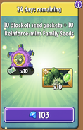 Blockoli's piñata in the store (Promoted)