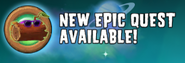 When a new Epic Quest is available