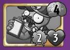 Zombie Coach's grayed out card