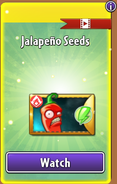 Jalapeno's seeds in the store (Promoted, free)