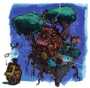 Dark Ages's Player's House Concept Art
