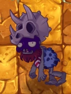 Poisoned Jurassic Fossil Head Zombie.