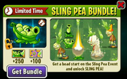 Another ad for the Sling Pea Bundle