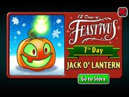 Jack O' Lantern in the 12 Days of Feastivus Advertisement