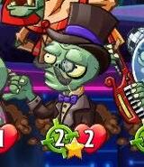 Gentleman Zombie with the Bullseye trait