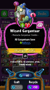 Wizard Gargantuar's statistics