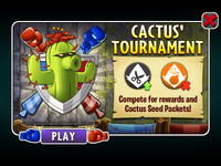 Cactus' Tournament