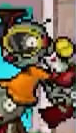 Snorkel Zombie in the Nintendo DS version