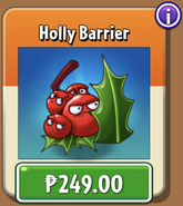 Holly Barrier in the store (10.1.1, Special)